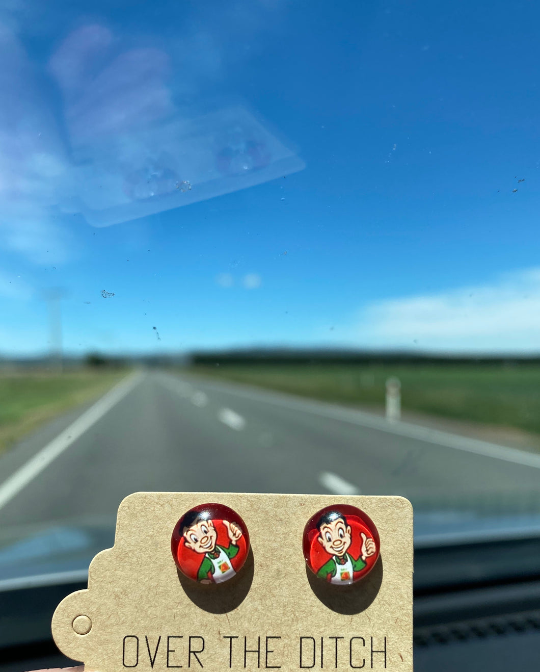 Four Square New Zealand Icon Earrings