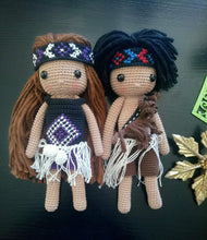 Load image into Gallery viewer, Māori Tane Doll (Handmade, crochet)
