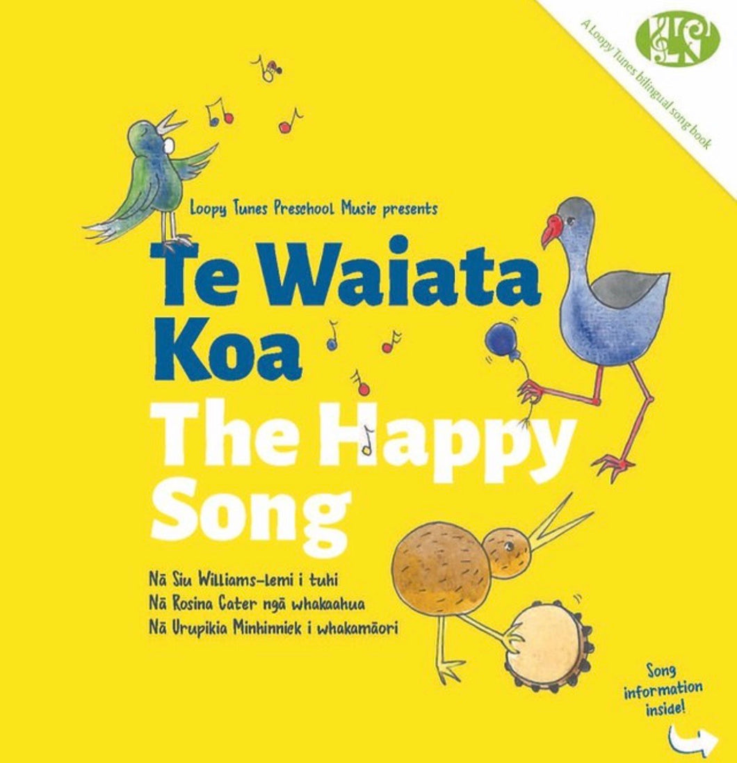 Book The happy song. Te Waiata Koa