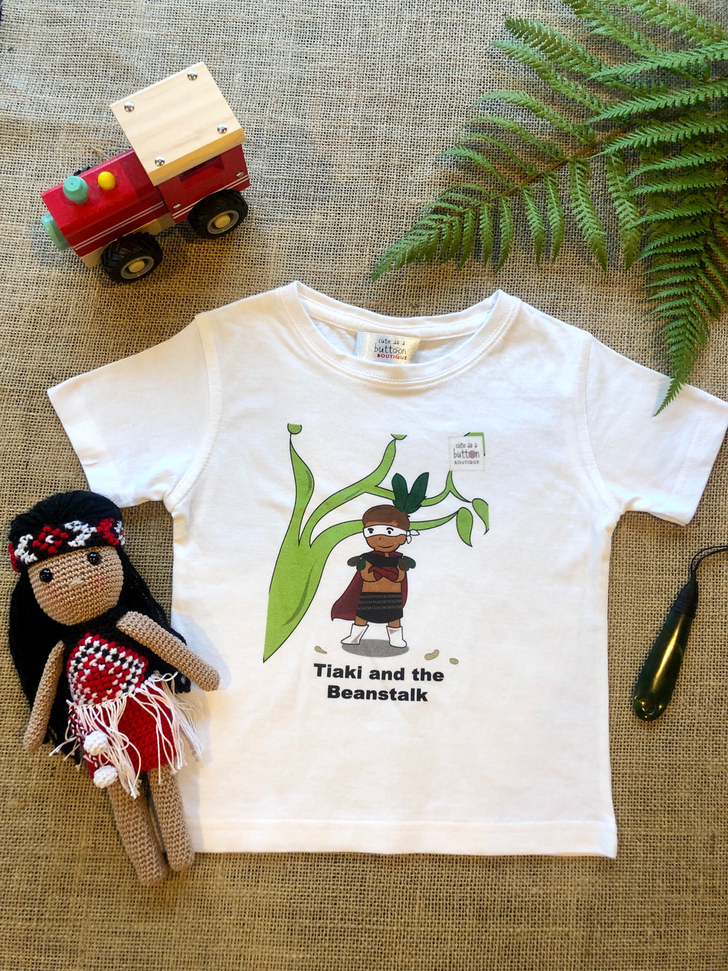 Tiaki and the Beanstalk T-Shirt