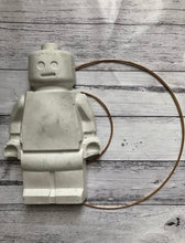 Load image into Gallery viewer, Lego XL Concrete Figures Handmade using quality materials, these guys are the new, must have accessory to complete any decor. 25cm high x 16cm wide
